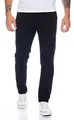 Rock Creek Herren Designer Chino Hose Regular Slim Chinohose RC-390 Schwarz W29 L30