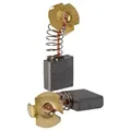 vhbw 2x Kohlebürste 7 x 18 x 16 mm kompatibel mit Makita 2414B, 2414NB, 3612, 3612C, 5103R, 5104S, 5143R Elektrowerkzeug + Feder