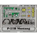 MW22 EDUARD FE219 P-51B 1/48 ZOOM SET for TAMIYA