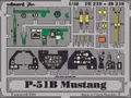 Eduard Accessories Fe219 - 1:48 P-51B Mustang - Ätzsatz - Neu