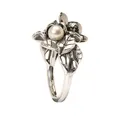 Ring Trollbeads Biancospino Perle TAGRI-00224 Damen Silber