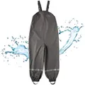 BMS Regen- und Matschlatzhose Räuberwald 100% wasserdichte Regenlatzhose OekoTex zertifiziert grau 122