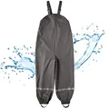 BMS Regenhose Buddelhose Matschhose für Jungen in Coolgrey Größe 122