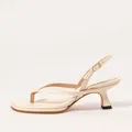 Neosens Sandalen mit hohem Absatz Damen S3166 NAPPA CREAM/ GLERA Farbe Beige