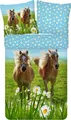 ESPiCO Bettwäsche Trendy Bedding Pferde Renforcé 135 cm x 200 cm