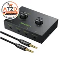 3,5 mm Audio Umschalter 4 x 1 1 x 4 Schalter Splitter