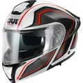 Givi X.50 Fiber Hologram, Klapphelm - Weiß/Schwarz/Rot - L (60)