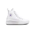 Converse Mädchen Chuck Taylor All Star Move Platform Sneaker, White Pixel Purple White, 38.5 EU