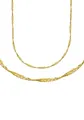 Firetti Goldkette Schmuck Geschenk Gold 333 Singapur, ca. 1,4 mm breit, Made in Germany