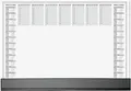 Sigel Schreibtischunterlage Office 2026/2027 weiß Papier 40 (H6365)