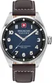 SWISS MILITARY HANOWA Herrenuhr Quarzuhr dunkelbraun / blau onesize Herren 42 SMWGA0001502, SMWGA0001530, SMWGA0001550, SMWGA0001551