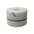 zaun|zu® Rille 50 Meter Rolle 19cm hoch | Sichtschutzstreifen PP für Doppelstabmatten UV-beständiger Sichtschutz | Zaunblende Made in Germany | Rillenstruktur Milchglas-Optik, 50m
