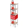 Schwerlastregal 40x40 x 180 cm Werkstatt Lager Regal System MDF Boden Werkbank