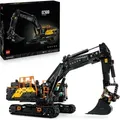 LEGO Technic Volvo EC500 Hybrid-Bagger – Spielzeug Automodell mit Motor für Erwachsene – mit beweglichem Ausleger, Kettenantrieb sowie austaus... - Bronze