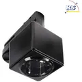 Deko-Light 3-Phasen Steckdosenadapter D LINE, schwarz D-710026