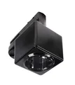 Deko-Light 710026 D Line 3-Phasen Schienen Steckdose Steckdosenadapter schwarz