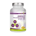 Vita2You Omega 3 Kapseln 1000mg - Triglyceride Form - mit EPA & DHA - 365 Softgel Kapseln - Fischöl - Jahrespackung - Premium Qualität