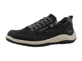 MUSTANG Herren Sneaker mit Farbschweif und Logosohle 15M0181001, Größe:44 EU, Farbe:Schwarz