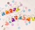 Moses. Verlag Lichterkette mit Happy Birthday Schriftzug, für Geburtstagsfeier & Kinderpartys
