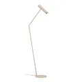 EGLO LED Stehlampe Caminia, elegante Eck Standleuchte, Stehleuchte mit verstellbarem Spot, Wohnzimmerlampe aus Metall in Sandfarben und Gold, Lampe Wohnzimmer mit GU10-Leuchtmittel, warmweiß
