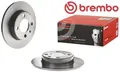2x Bremsscheibe Brembo 08716521 2 Bremsscheiben für Seat für VW