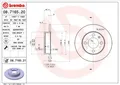 2x BREMBO 08.7165.21 Bremsscheibe für SEAT VW
