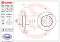 BREMBO 2 Bremsscheiben Coated Disc Line Voll 230 mm (08.7165.21) |