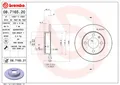 2 x BREMBO 08.7165.21 Bremsscheibe für SEAT,VW