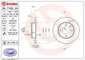 2x BREMBO Bremsscheibe Hinterachse u.a. für SEAT, VW