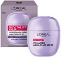 L'ORÉAL PARIS Gesichtsfluid REVITALIFT FILLER AUFPOLSTERNDES HYALURON AQUA-FLUID LSF 30, verfeinert das Hautbild