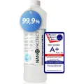 Nanoprotect Isopropanol 99,9% | 1 Liter Reiniger | Hochprozentiger Isopropylalkohol | IPA Reinigungsalkohol für Haushalt und Elektronik