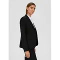s.Oliver Jackenblazer Indoor-Blazer Blazer aus Viskosemix schwarz XS (34)