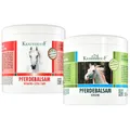 Kräuterhof Pferdebalsam Set Kühlend und Wärmend (2 x 500 ml) – Mit Menthol und Kampfer gegen Muskel- und Gelenkschmerzen, Durchblutungsfördernd und Entspannend, Lindert Verspannungen, Vegan