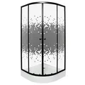 KERRA PIXEL BL Duschwand + Duschwanne 90 x 90 cm