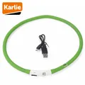 Karlie LED Leuchthalsband VISIO 20-70 cm - Silikon Leuchtband Lichtschlauch Hund