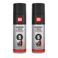 INBUS Bremsen + Teilereiniger (mit Aceton) 2x 500ml — Nr. 5 der Schraubchemie®