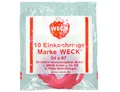 Gummiringe 54x 67mm 10er Beutel, rot