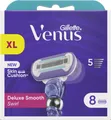 Gillette Venus Deluxe Smooth Swirl, Frauen, Venus, Violett, 8 Stück(e)