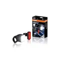 OSRAM LEDsBIKE COMPACT 50 Set, wiederaufladbares Fahrradlicht-Set – Vorder- und Rücklicht, StVZO-geprüft, Garmin-kompatible Halterun, DREI Beleuchtungsmodi, 50 Lux