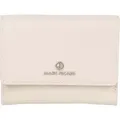 Marc Picard Leder Geldbörse Maremma Wallet with Flap Cream White creme - Beige