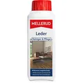 MELLERUD Leder Reiniger & Pflege | 1 x 0,25 l | Wirksamer Langzeitschutz vor Verschmutzung für geschmeidiges Kunst- und Echtleder