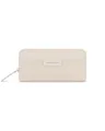 Kapten & Son Geldbörse Damen | Bergen Pro Wallet Large Sandstone | Damen Portemonnaie Groß Beige | Geldbeutel mit 14 Kartenfächern & Kleingeldfach | 10x 20x3 cm