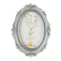 2F0993 Bilderrahmen Fotorahmen oval 15x2x20 cm / 10x15 cm Clayre & Eef