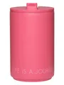 Design Letters Thermobecher "Life is a journey" in Pink - 350 ml, Rosa, Damen