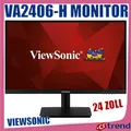 ViewSonic VA2406-H 24" Monitor Full HD, HDMI/VGA, Blaulichtfilter, Schwarz