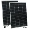 revolt 2er-Set mobile monokristalline Solarmodule, 36 V, 150 W, MC4-komp.