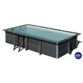 Gre Rechteck Composite Pool 606 x 326 x 124 cm Set