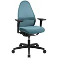 Sitness Drehstuhl Soft Art Stoff Blau