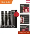 Femmas 3x Intensiv Haarfarbe 7.66 Mittelblond-Rot mit Arganöl & Keratin, 300ml