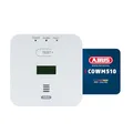 ABUS Kohlenmonoxid-Warnmelder COWM510 - CO-Melder mit 85 dB lautem Alarm, Prüftaste, 10-Jahres-Sensor & LCD Display - Weiß